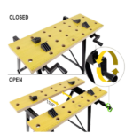 MESA DE TRABAJO 620 X 560 X 755 MM 70 KG - Imagen 4