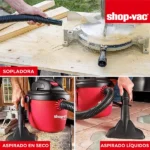 ASPIRADORA SOLIDOS/LIQUIDOS 2.5GL 2HP +ACCESORIOS SHOP VAC - Imagen 5