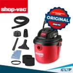 ASPIRADORA SOLIDOS/LIQUIDOS 2.5GL 2HP +ACCESORIOS SHOP VAC