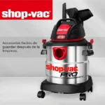 ASPIRADORA SOLIDOS/LIQUIDOS METALICA 5GL 4.5HP +ACCESORIOS SHOP VAC - Imagen 5