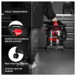 ASPIRADORA SOLIDOS/LIQUIDOS METALICA 5GL 4.5HP +ACCESORIOS SHOP VAC - Imagen 6