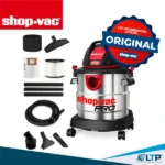 ASPIRADORA SOLIDOS/LIQUIDOS METALICA 5GL 4.5HP +ACCESORIOS SHOP VAC