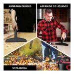 ASPIRADORA SOLIDOS/LIQUIDOS 5GL 2.5HP +ACCESORIOS SHOP VAC - Imagen 3